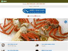 Tablet Screenshot of haisannhapkhau.com